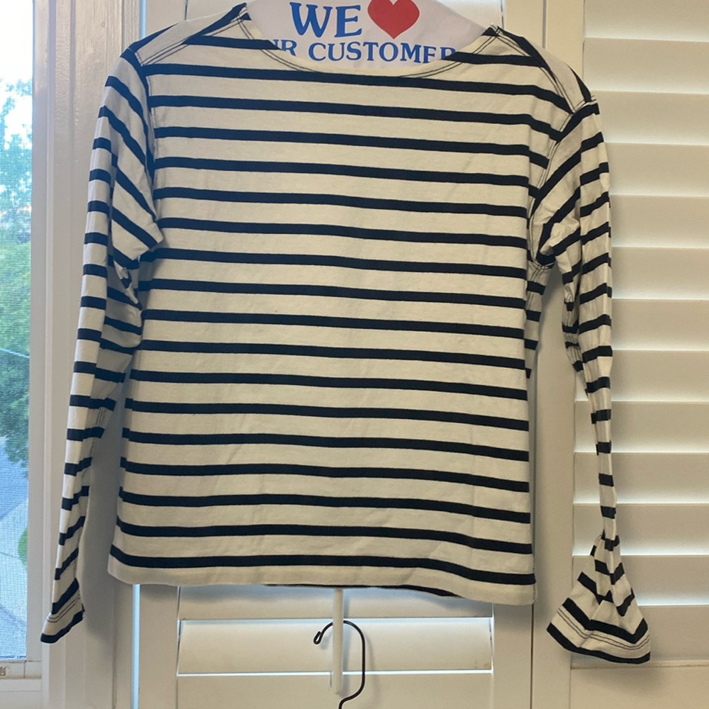 Everlane, long sleeve striped T-shirt